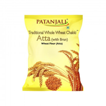 Patanjali Traditional Whole Wheat Chakki Atta 5KG